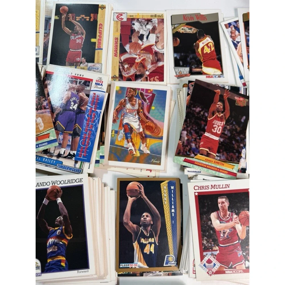 Huge Basketball Cards Lot (1,684 Pcs) - 1989-1993s Collection